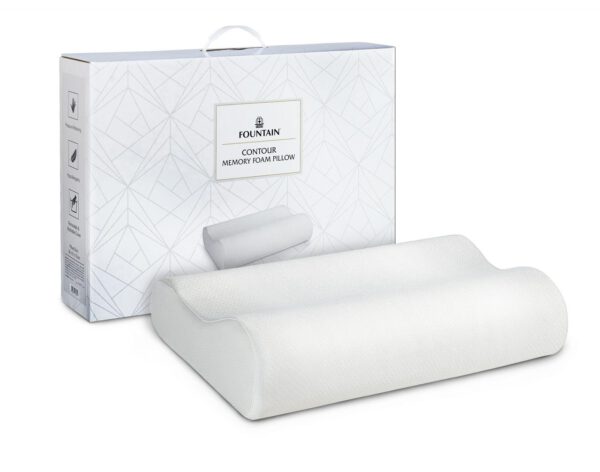 Fountain Memory Foam Contour Pillow with Pack